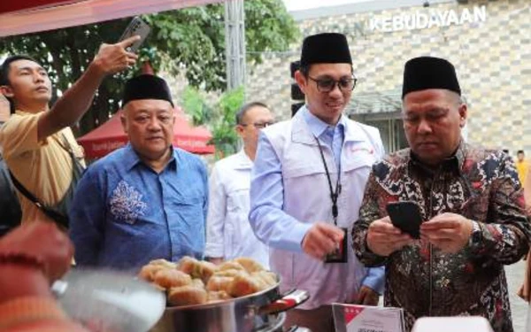 Gus Wabup Jombang Apresiasi Bazar Murah UMKM Ramadan Kareem