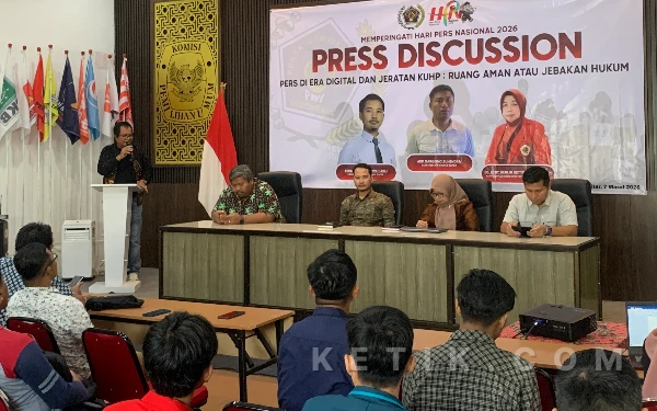 PWI Blitar Raya Bahas KUHP Baru dan Sengketa Pers dalam Diskusi HPN 2026