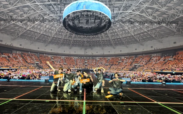 RIIZE Akhiri Tur Dunia “RIIZING LOUD” di Seoul, 32 Ribu Penggemar Padati KSPO Dome