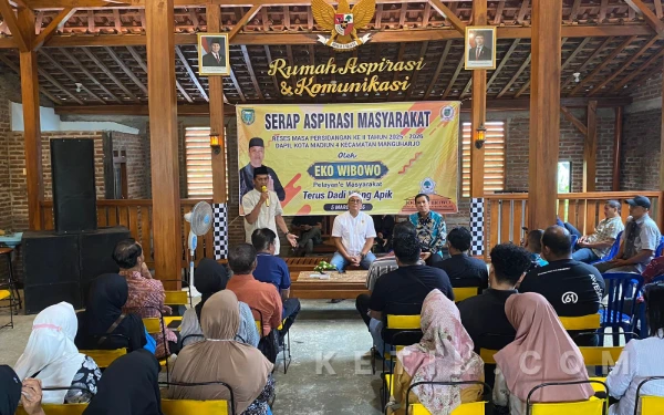 Serap Aspirasi Masyarakat, Anggota DPRD Kota Madiun Eko Wibowo Gelar Reses