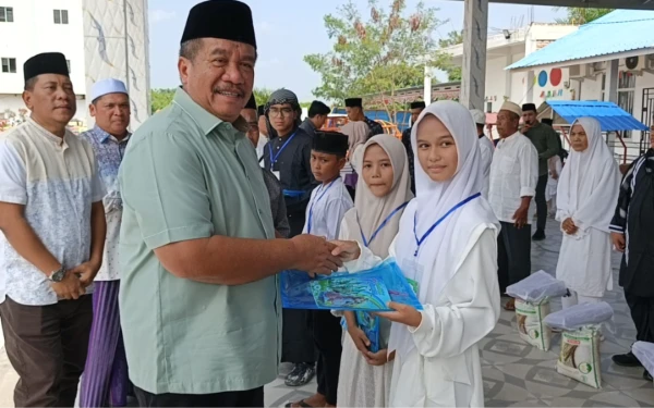 Bupati Taufik Buka Pesantren Kilat Ramadan Tingkat SMP se-Kabupaten Asahan
