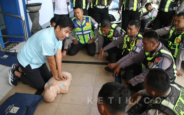 Mudik Lebaran 2026 Lewat Jombang, Tim Buroq Siap Tangani Serangan Jantung hingga Ban Bocor