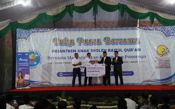 Perkuat Sinergi, KAI Daop 7 Madiun Salurkan Bantuan TJSL Rp50 Juta kepada Pondok Pesantren