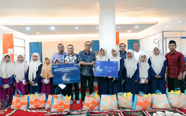 Thumbnail Berita - Safari Ramadan BNI Wilayah Sumut, Ada Paket Pangan hingga Santunan