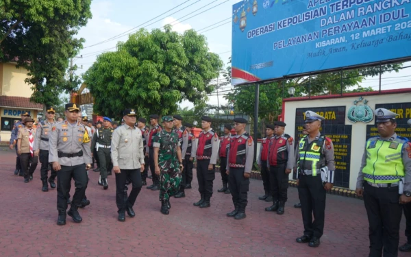 Lancarkan Mudik Lebaran, Wakil Bupati Asahan Ikut Apel Gelar Pasukan Operasi Ketupat Toba 2026