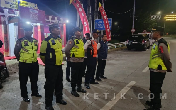Jamin Kelancaran Mudik 2026, Tim Gabungan Siaga 24 Jam di Exit Tol Weleri Kendal