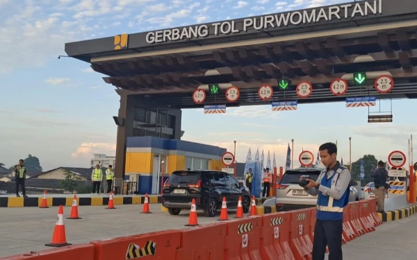 Tol Fungsional Jogja–Solo Segmen Purwomartani–Prambanan Dibuka, Ribuan Pemudik Mulai Melintas