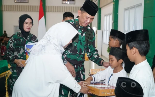 Pangdam XXI/Raden Inten Tekankan Nilai Keimanan Prajurit dalam Safari Ramadan
