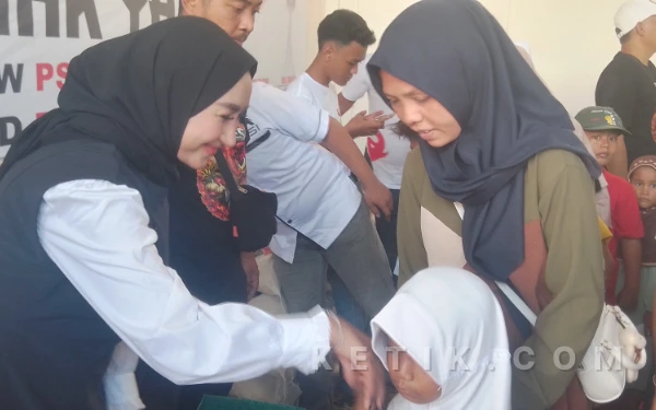 PSI Berbagi Sembako Kepada Anak Yatim,  Ini Kata Perwakilan DPW Jateng