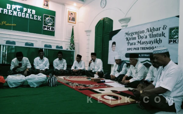 PKB Trenggalek Gelar 'Megengan Akbar dan Kirim Doa' Bersama Rais Syuriah NU