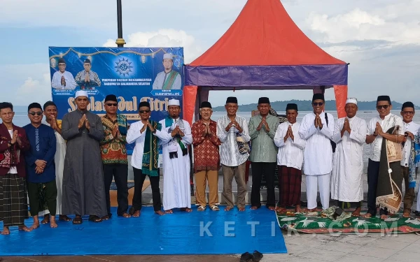Muhammadiyah Halsel Gelar Salat Id, Doa dan Bantuan untuk Palestina Mengalir Bersamaan