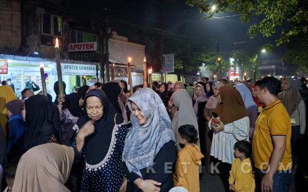 Tradisi Kasinfornia Kembali Hadir, Takbiran Keliling Warga Kasin Semarakkan Idulfitri
