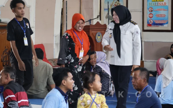 Layanan Kunjungan Khusus Lebaran WBP Rutan Situbondo Berjalan Tertib