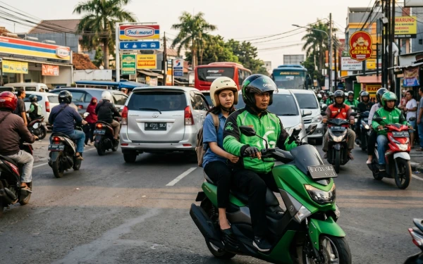 Soroti Kebijakan WFH Satu Hari Dalam Seminggu, Ojol di Kota Malang Khawatir Berpengaruh Terhadap Pendapatan
