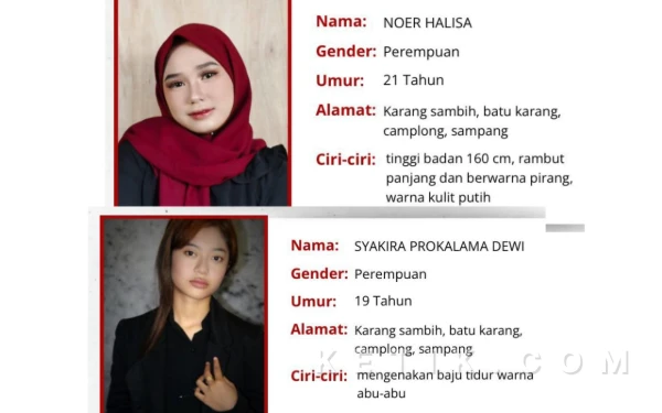 Dua Gadis di Sampang Dilaporkan Hilang, Satu Diduga Tinggalkan Rumah karena Akan Dinikahkan