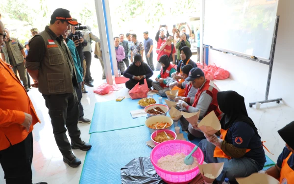 Kepala BNPB Tinjau Lokasi Terdampak Banjir di Kabupaten Pasuruan