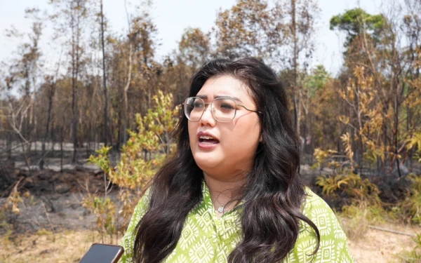 Tinjau Kebakaran Hutan, Deputi Pelayanan Umum BP Batam Imbau Masyarakat Waspada