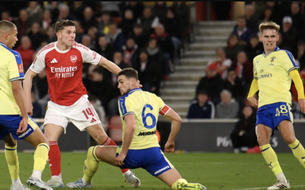 Kejutan di St Mary's: Southampton Depak Arsenal, Mimpi Juara Piala FA The Gunners Kandas