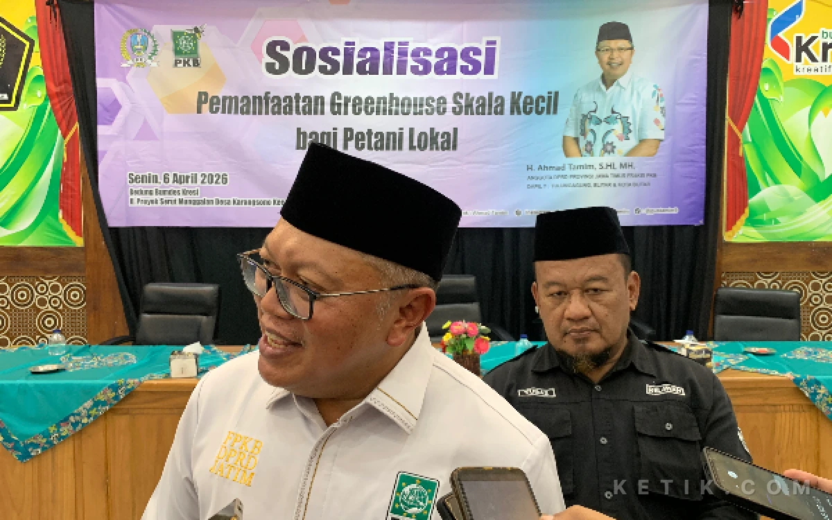 Gus Tamim Dorong Revolusi Pertanian dari Desa, Greenhouse Jadi Simbol Kemandirian Petani Blitar