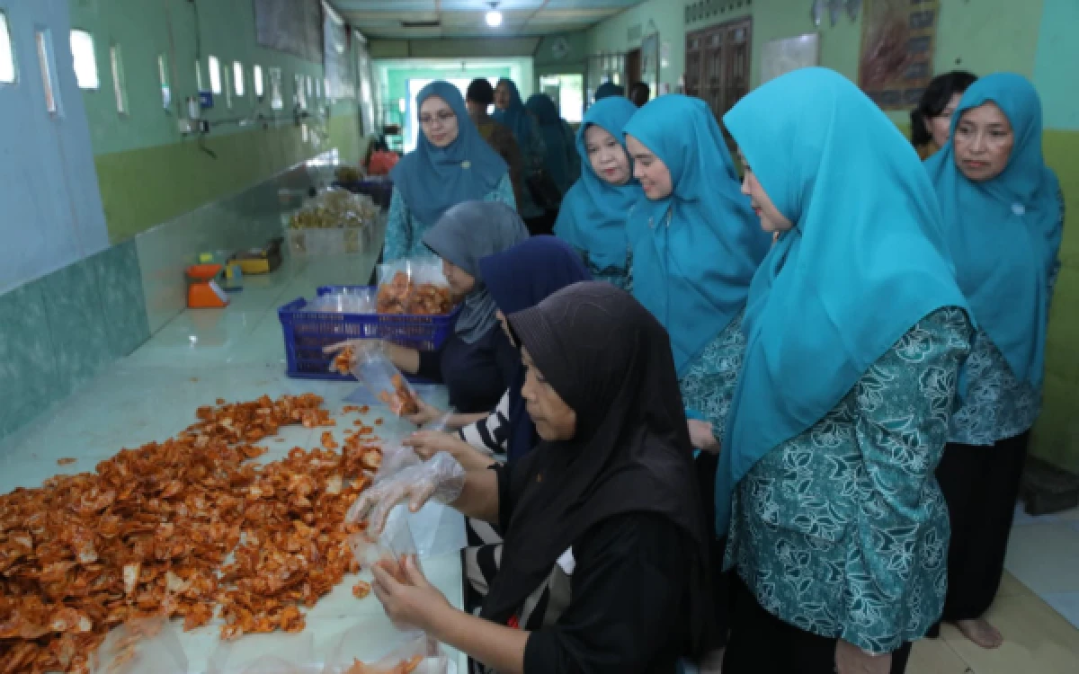 Tingkatkan UMKM, TP PKK Kabupaten Asahan Gelar Pembinaan di Kelurahan Sentang
