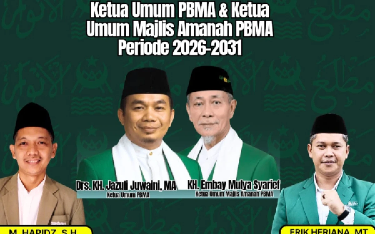PD Mathla’ul Anwar Lebak Sampaikan Tahniah atas Terpilihnya Pimpinan PBMA Periode 2026–2031