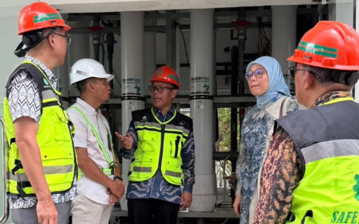 Kunjungi IPAM Ngagel, Wakil Wali Kota Banjarmasin Pelajari Pengolahan Air Minum di Surabaya