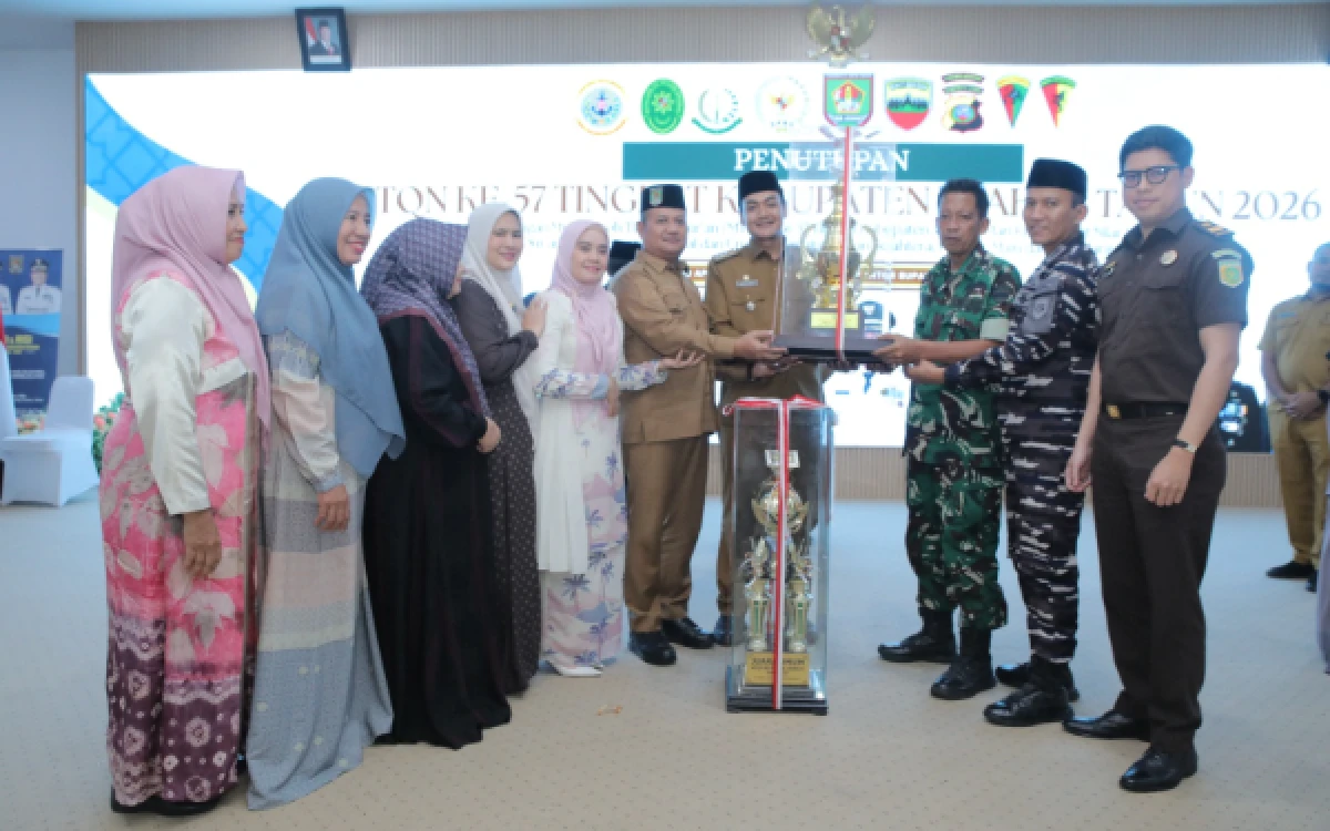 MTQN ke-57 Asahan Resmi Ditutup, Kecamatan Kota Kisaran Barat Raih Juara Umum