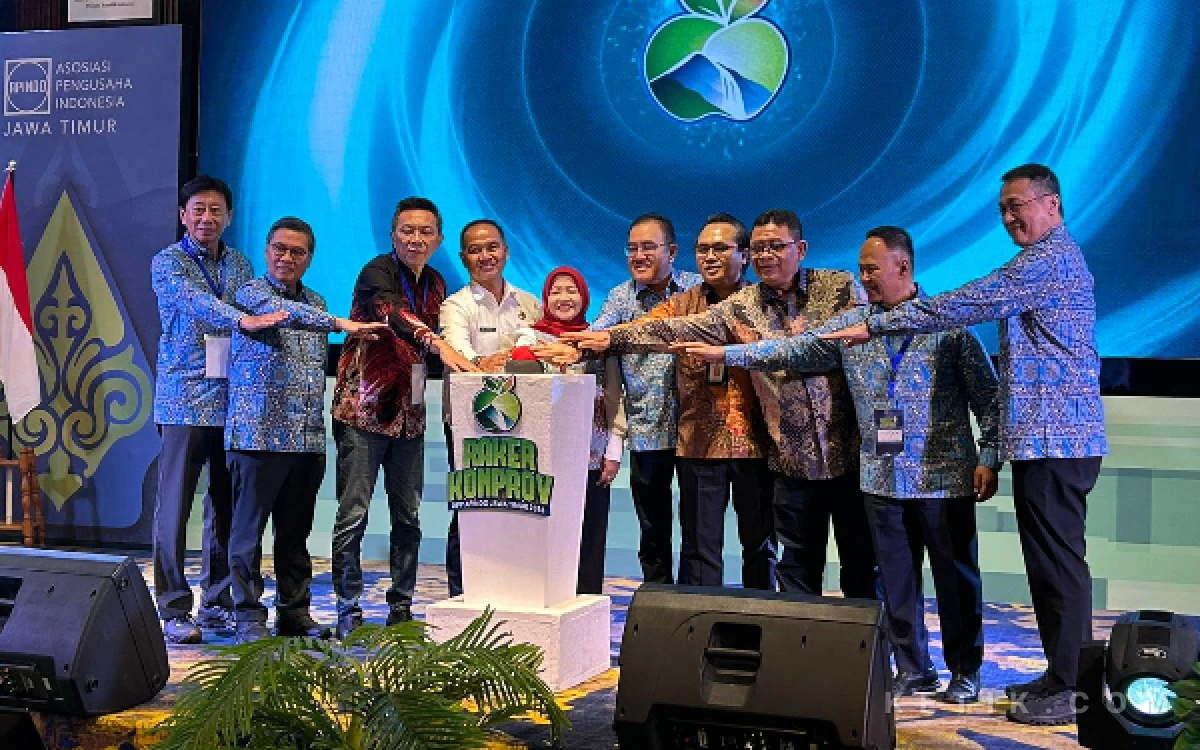 Thumbnail Berita - Rakerkonprov APINDO Jatim 2026, Bahas UMK Tinggi hingga Strategi Investasi Daerah