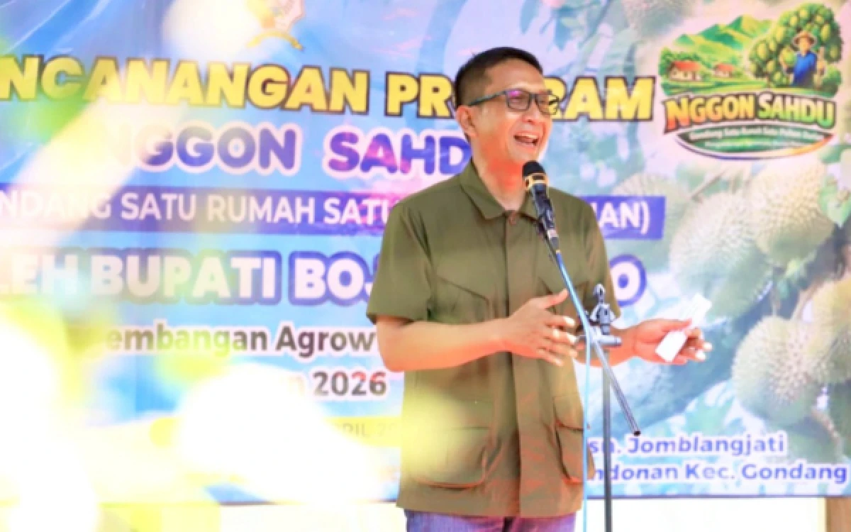 Thumbnail Berita - Program Nggon Sahdu Diluncurkan, Bojonegoro Dorong Ekonomi Warga Lewat Satu Rumah Satu Pohon Durian