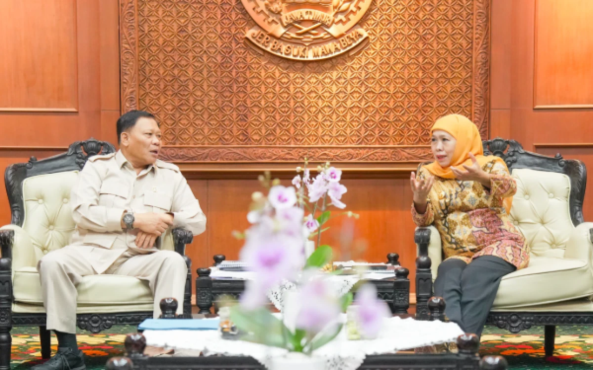 Thumbnail Berita - Gubernur Khofifah Pastikan Jatim Dukung Percepatan Giant Sea Wall, Tekan Risiko Bencana Pesisir Pantura