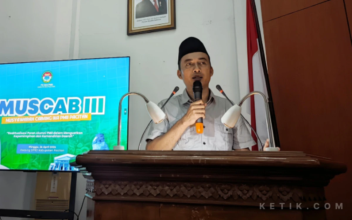 Thumbnail Berita - Muscab-III, Agus Salim Terpilih Pimpin IKA PMII Pacitan Periode 2026-2031
