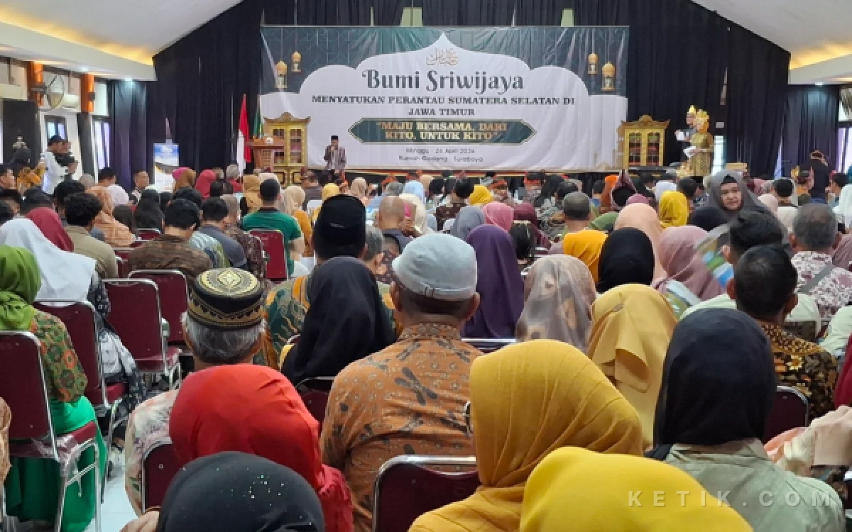 Thumbnail Berita - Temu Kangen, Ratusan Perantau Sumsel di Jatim Hadiri Silaturahmi Akbar Sriwijaya di Surabaya