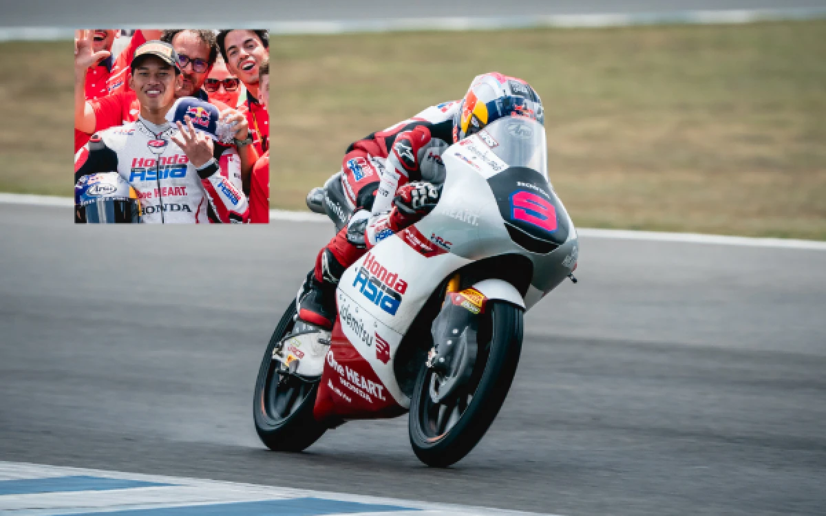 Thumbnail Berita - Veda Ega Tampil Menggila di Jerez, Start Urutan 17 Finis Peringkat Enam!