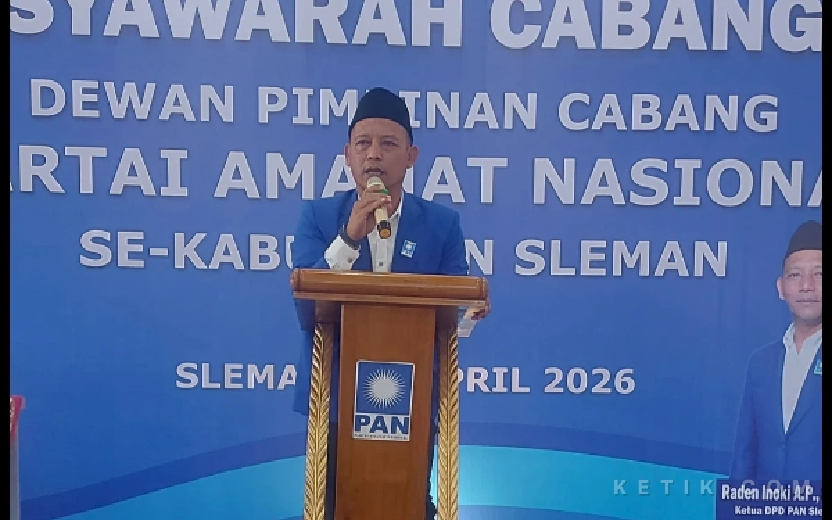 Thumbnail Berita - Gelar Muscab VI, PAN Sleman Tegaskan Dukung Visi Misi Bupati Harda Kiswaya