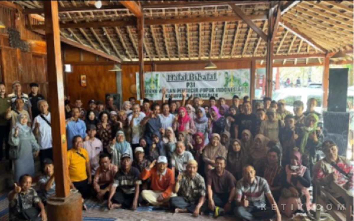 Foto Suasana Halal Bihalal PPPI Trenggalek