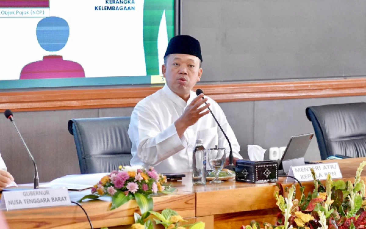Thumbnail Berita - Kepala Daerah dan Masyarakat NTB Gotong Royong Mutakhirkan Data Pertanahan
