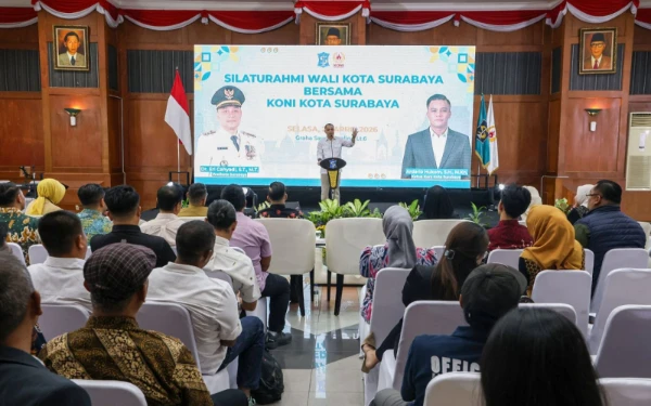 Thumbnail Berita - Tak Main-Main! Eri Cahyadi Targetkan Surabaya Raih 250 Emas di Porprov 2027