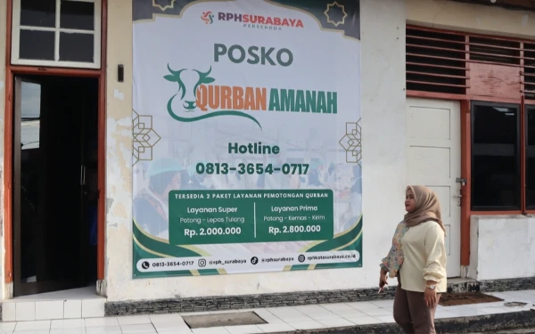 Thumbnail Antusiasme Warga Tinggi, 73 Sapi Kurban Terdaftar di RPH Surabaya