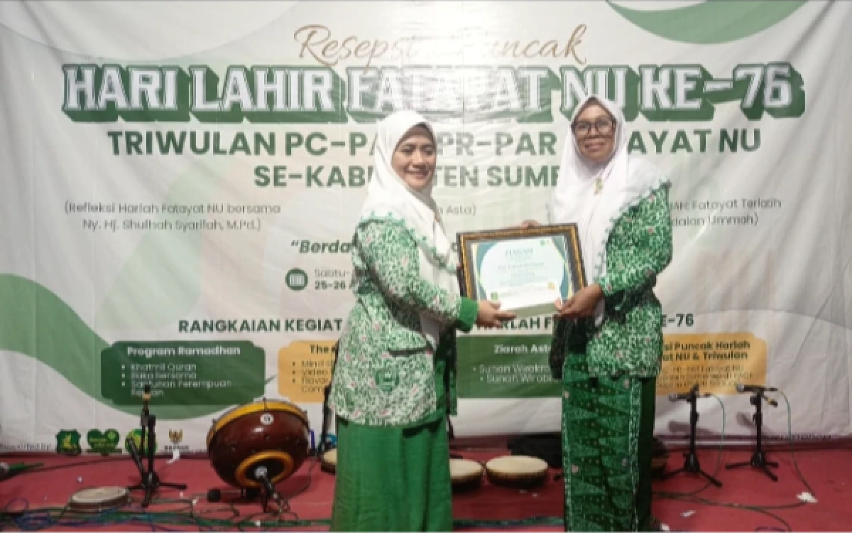 Thumbnail Berita - Seberangi Lautan, PC Fatayat NU Sumenep Sukses Gelar Harlah ke-76 di Pulau Sapudi