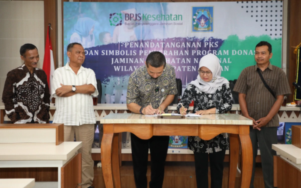 Thumbnail Berita - Perkuat Jaminan Kesehatan, Bupati Sleman Apresiasi Kolaborasi Lintas Sektor Program JKN