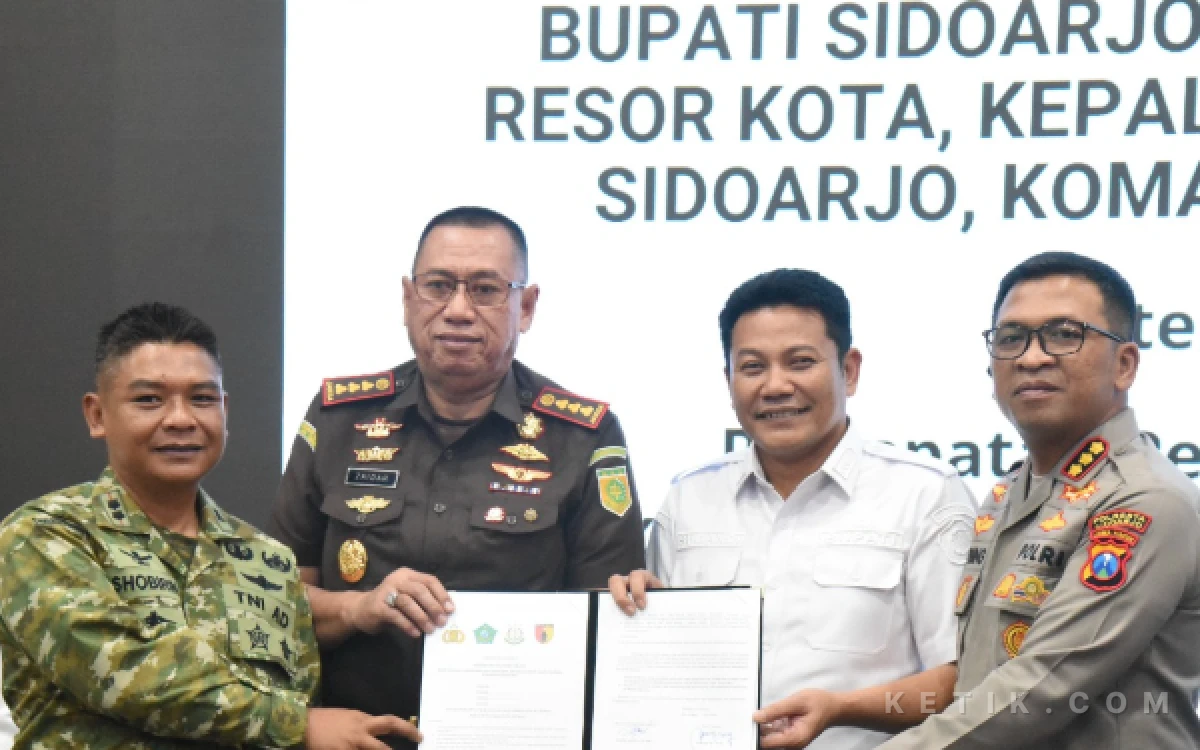 Thumbnail Berita - Bupati Subandi dan Forkopimda Dukung Percepatan Pendirian Koperasi Desa Merah Putih di Sidoarjo