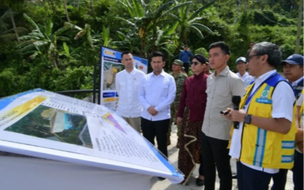 Thumbnail Berita - Wapres Gibran Tinjau Pembangunan Bendungan Bagong Trenggalek