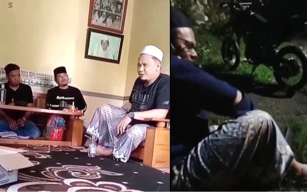 Thumbnail Viral Kiai vs Begal di Malang, Pelaku Kabur Gegara Korban Tak Mempan Bacok