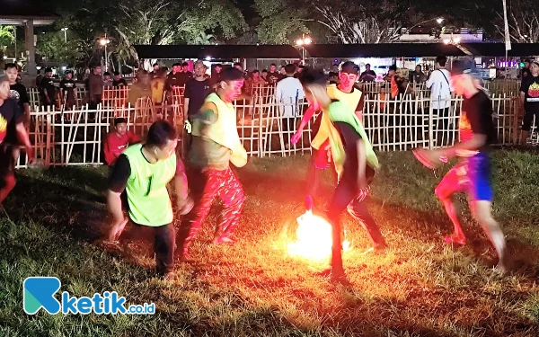 Thumbnail Atraksi Brojo Geni ke 6 Digelar, PC GP Ansor Pacitan Gaungkan Budaya Lokal