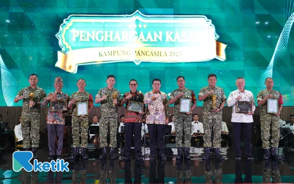 Desa Canggu Badas Kediri Raih Juara Umum Kampung Pancasila Nasional 2025