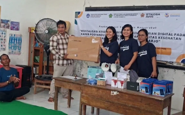 Sisir Desa Melalui Pemberdayaan Kader Posyandu Dusun Kepetingan, Inovasi Digital dan PHBS untuk  Kesehatan yang Lebih Baik