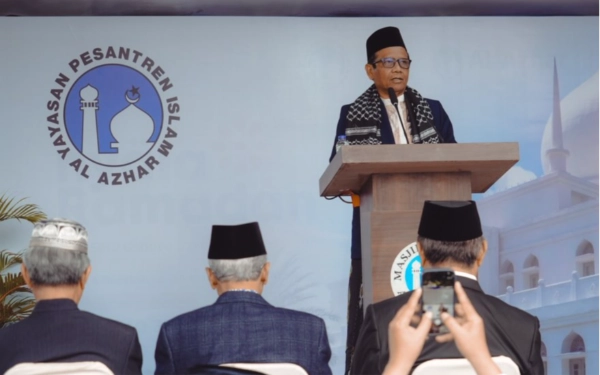 Mahfud MD Sampaikan Khotbah Id di Al-Azhar, Anies dan JK Salat di Saf Terdepan