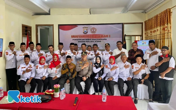 Musda I Pokdarkamtibmas Bhayangkara Resmi Digelar, Komitmen Presisi Jaga Kondusivitas Wilayah Maluku Utara