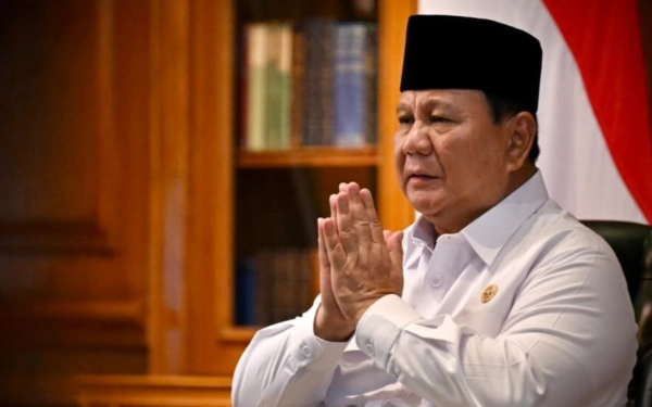 Prabowo Ucapkan Selamat Dharma Santi 2026, Ajak Perkuat Harmoni dan Persatuan