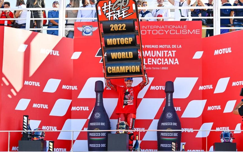 Thumbnail Bagnaia Juara Dunia MotoGP 2022